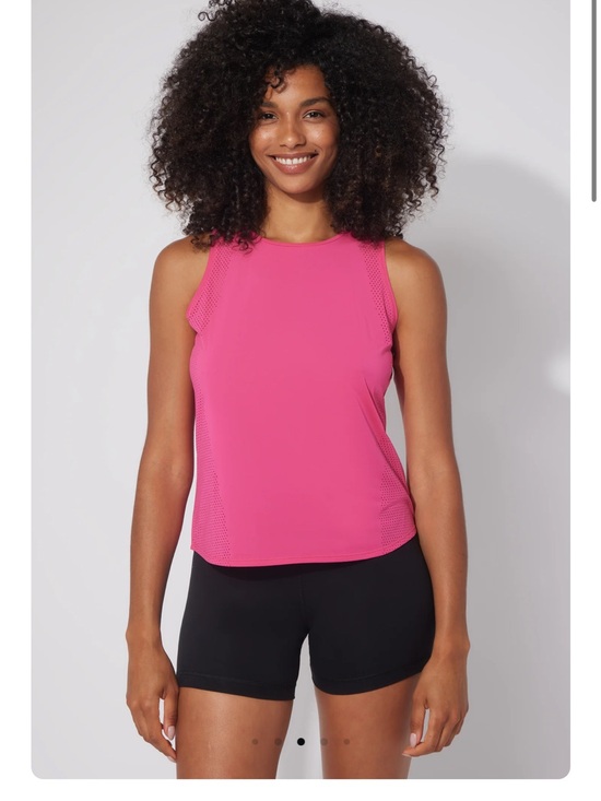 90 Degree By Reflex Tops - Women’s Activewear - 90 degree by reflex Laser Cut Pulse Tank